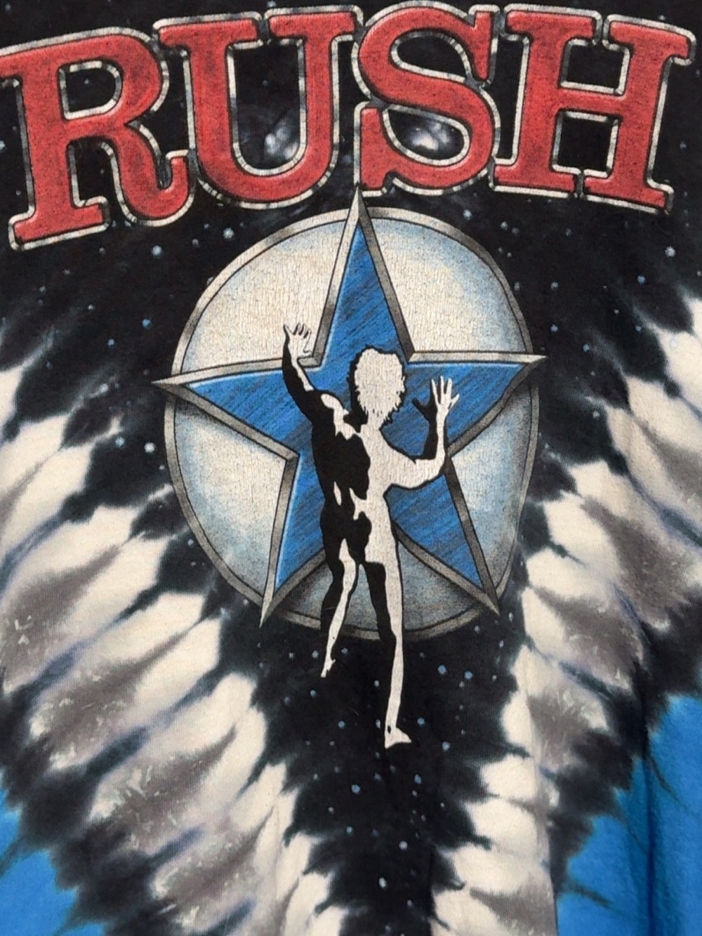 Liquid Blue Tie-Dye RUSH Tee - Picture 2 of 4